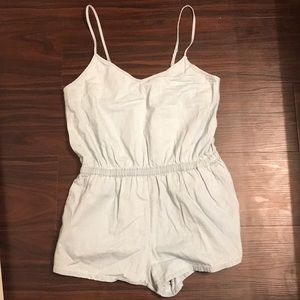 Chambray Romber w/ Pockets